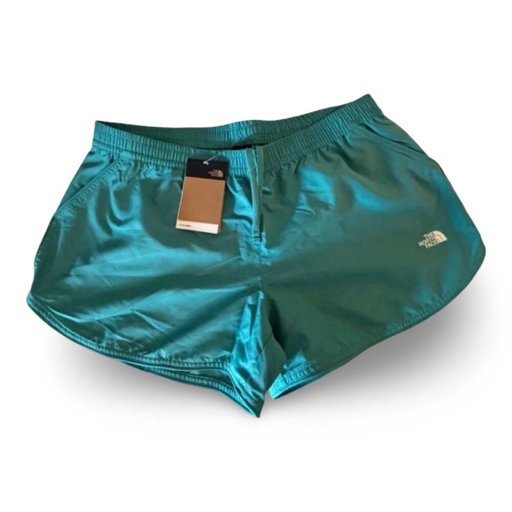 The North Face Adobe Creek Water Shorts Womens XL Blue Turquoise New Hiking Swim - Picture 2 of 8